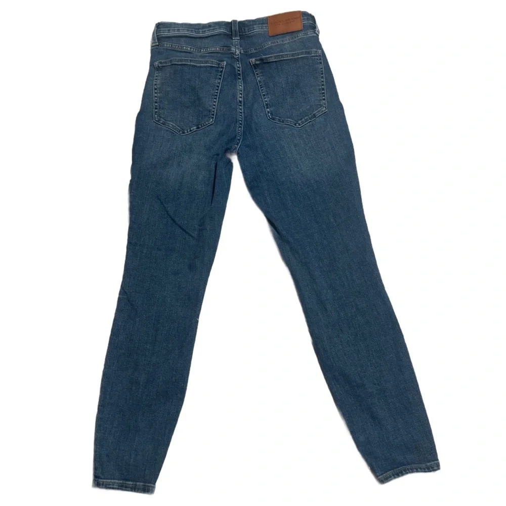 Lucky Brand Bridgette High Rise Skinny Jeans Denim Blue Los Angeles - Picture 4 of 7